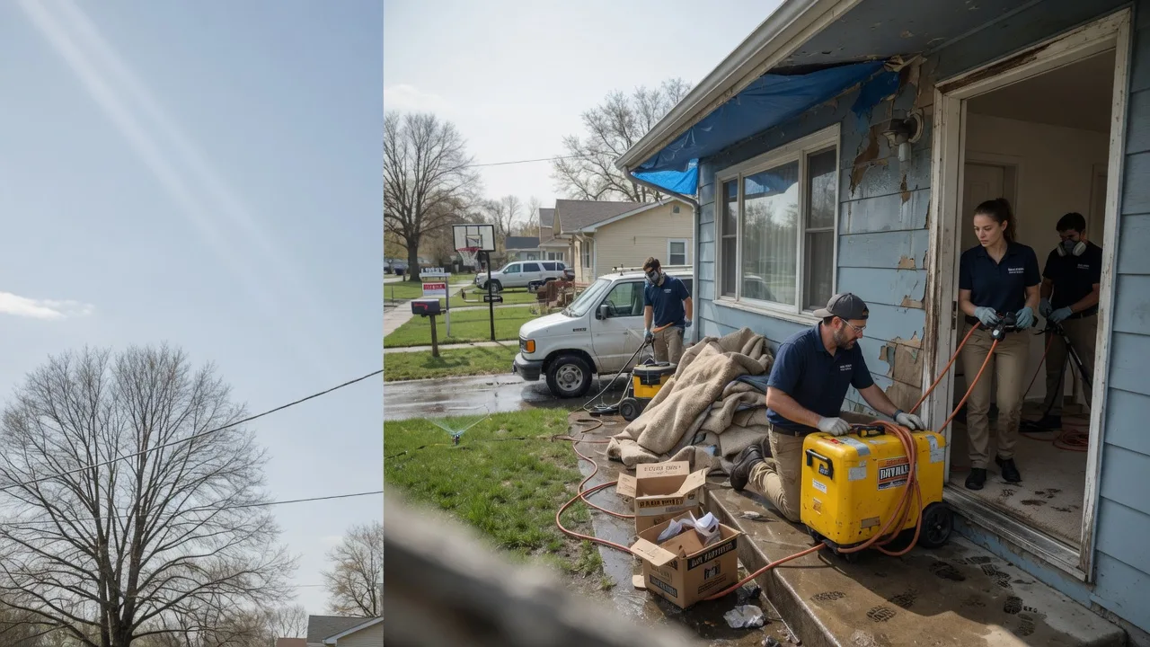Basement Flood Cleanup in Succasunna, NJ near me